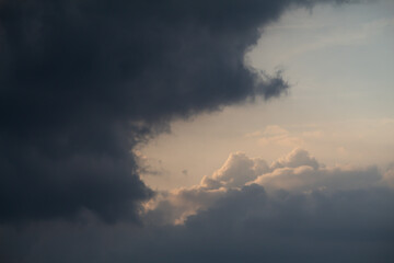 Stormy cloud background