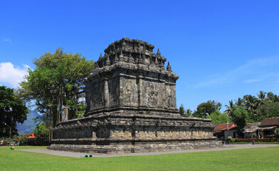 Mendut temple in Magelang, Central Java, 3 September 2020