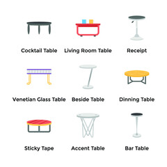 Pack of Ceiling Table and Floor Lamps 