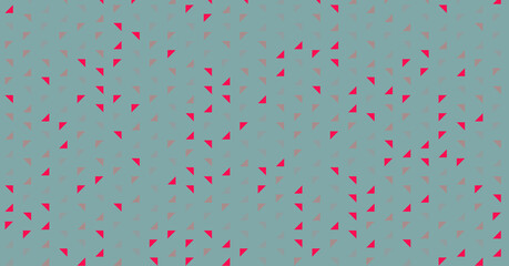 Abstract Color Halftone Dots generative art background illustration