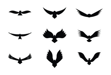 Eagles Solid Vectors Pack
