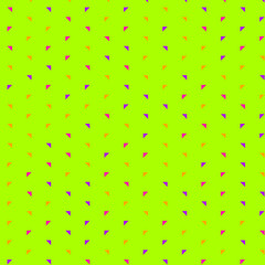 Abstract Color Halftone Dots generative art background illustration