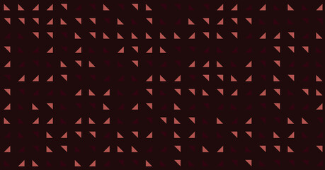 Abstract Color Halftone Dots generative art background illustration