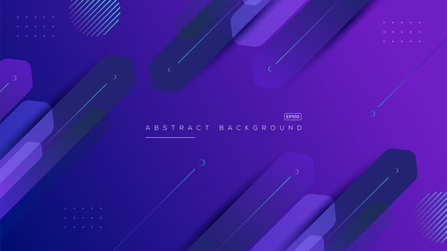 Modern purple abstract presentation background with shadow 3d layered light rectangle. Vector illustration design for presentation, banner, cover, web, flyer, card, poster, wallpaper, texture, slide.