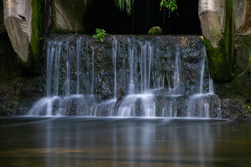 Langzeitaufnahme Staudamm