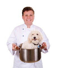 hund im topf