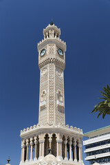 Fototapeta premium Izmir Clock Tower in Izmir, Turkey