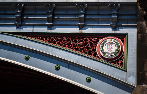 Melbourne Princes Bridge On Yarra River