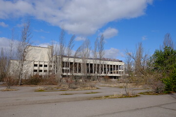 The Energetik Palace of Culture is a now abandoned multifunctional palace of culture in Pripyat in...