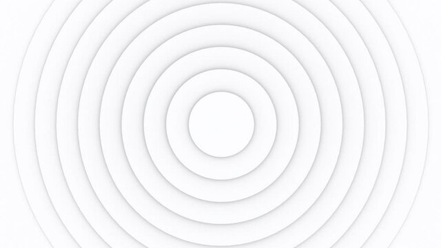 Background with a pattern of many rings, computer generated. 3d rendering of abstract circle set