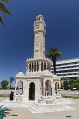 Fototapeta premium Izmir Clock Tower in Izmir, Turkey