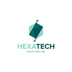 Illustration Vector Graphic of Hexagon Technology Logo. Perfect to use for Technology Company