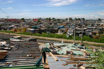 Houses in Khayelitsha Township, Cape Town