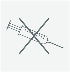 Vaccine simple icon. illustration for web and mobile design.