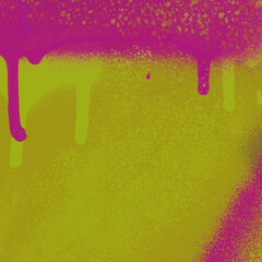 Colorful spray paint ink texture. Graffiti painting on the wall. Street art and vandalism. Digitally airbrushed paper background.