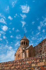 Obraz premium Noravank Monastery, Amaghu Valley, Vayots Dzor Province, Armenia, Middle East