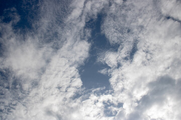 clouds in the sky