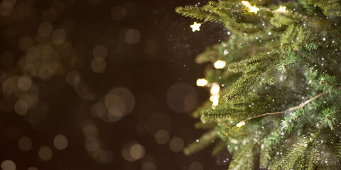 Christmas and New Year holidays background .