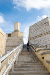 Fototapeta premium The three historic cities of Maltese glory - Senglea, Vittoriosa and Cospicua in the Grand Harbor of Malta