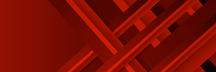 Abstract lines pattern technology on red gradients background.