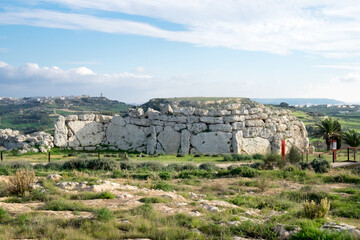 The prehistoric stone megalithic complex on Gozo island, Malta, is older than famous Stonehenge