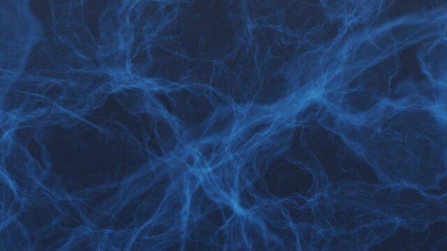 blue nebula background animation