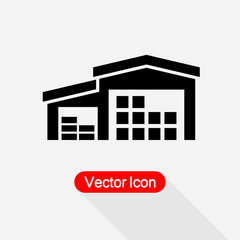 Warehouse Icon Vector Illustration Eps10