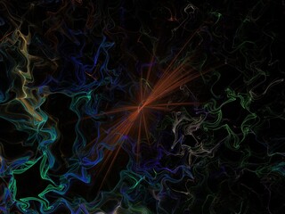 Imaginatory fractal background Image