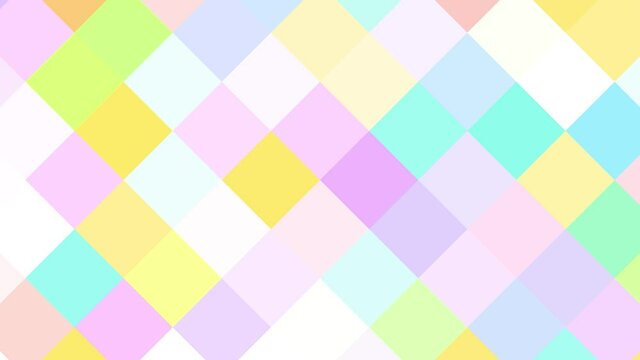 abstract tile mosaic squre graphic loop vj