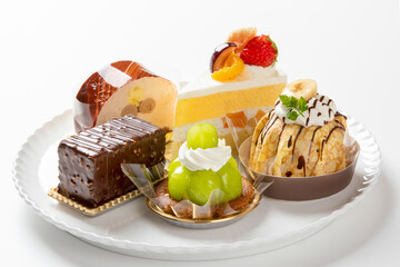 色々なカップ&カットケーキ