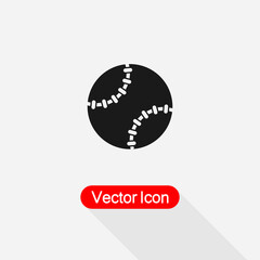 Baseball ball Icon vector illustration Eps10