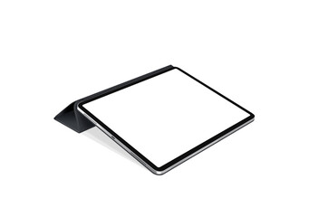 tablet computer with blank screen