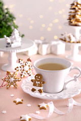 クリスマスクッキー　ミルクティー