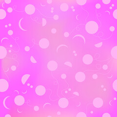 Seamless pattern. Abstract shapes.  Applicable for textile design, as print.  Vector illustration