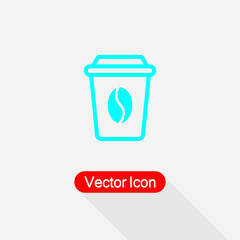 Coffee Cup Icon Vector Illustration Eps10