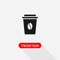 Coffee Cup Icon Vector Illustration Eps10