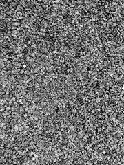 Black and white texture grunge gravel background