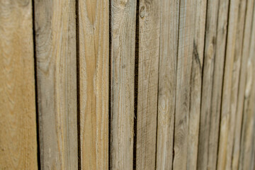 rustic fence made of planks. shabby texture