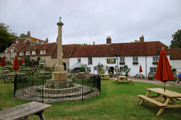 pub in a village in english country side 