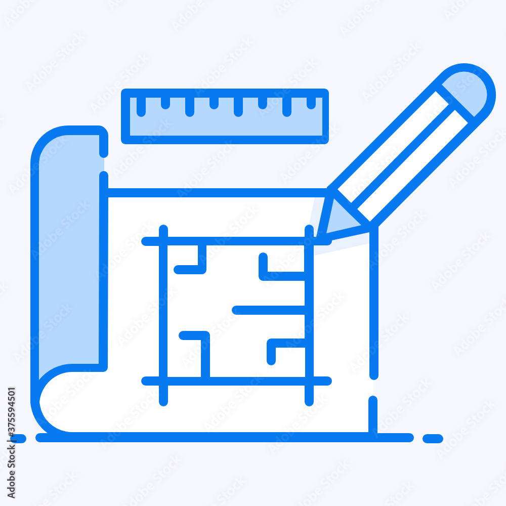 Canvas Prints icon design of sketch, icon of prototype