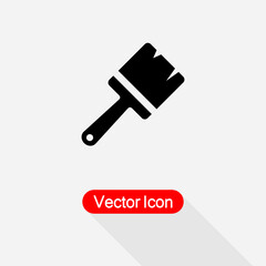 Paint Brush Icon Vector Illustration Eps10