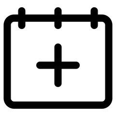 Obraz premium Date and time line style icons. suitable for your project