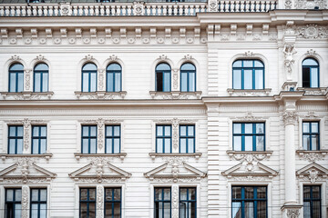 Fototapeta na wymiar Antique building view in Brno, Czech Republic