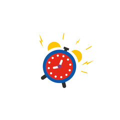 Alarm ringing icon vector illustration