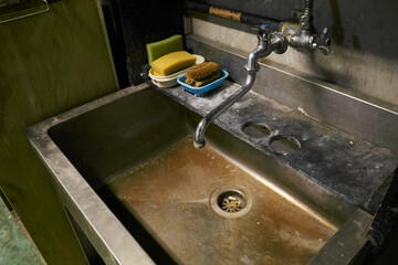 工場の手洗い場