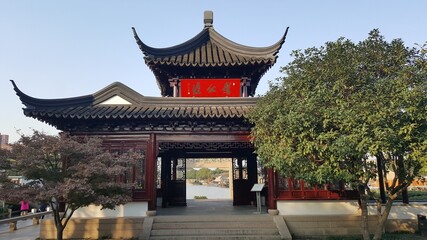 chinese temple in suzhou 