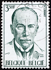 Postage stamp Belgium 1971 Dr. Jules Bordet, immunologist