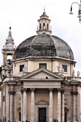 Obraz premium A view of Rome in Italy
