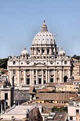 Fototapeta na wymiar A view of the Vatican in Rome 