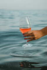 glass of  wine